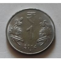 1 рупия, Индия 2014, 2013 г.