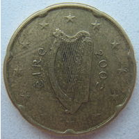 Ирландия 20 евроцентов 2002 г.