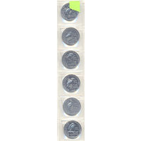 Бурунди комплект монет (6 шт.) 2014г.