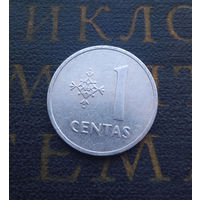 1 цент 1991 Литва #08