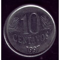 10 сентаво 1997 год Бразилия