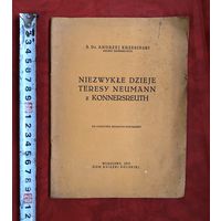 Niezwykle dzieje Teresy Neumann z konnersreuth 1927 год