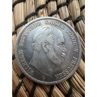 5 марок 1876 г. VF + серебро