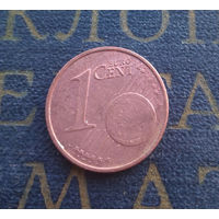 1 евроцент 2002 (F) Германия #10