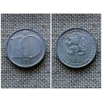 Чехия/Чехословакия 10 геллеров 1986