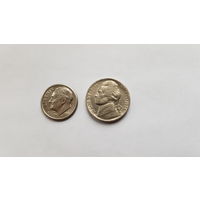 5 и 10 центов 1988 г.