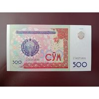 Узбекистан 500 сумов 1999 UNC