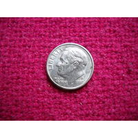 США 10 центов (дайм) 1997 г. D