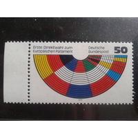 ФРГ 1979 Европарламент Михель-1,2 евро