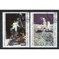 Космос Конго 1989 год серия из 2-х марок