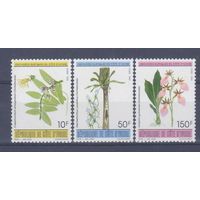 [1404] Кот-д'Ивуар 1993. Флора.Цветы.Орхидеи. СЕРИЯ MNH