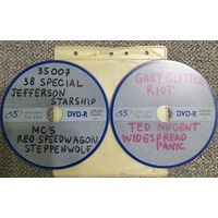 DVD MP3 дискография - 38 SPECIAL, 35007, JEFFERSON STARSHIP, MC5, REO SPEEDWAGON, STEPPENWOLF, Gary GLITTER, RIOT, Ted NUGENT, WIDESPREAD PANIC  - 2 DVD