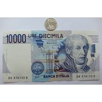Werty71 Италия 10000 лир 1984 aUNC банкнота