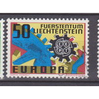 Евросепт Марки Европы Лихтенштейн 1967 год Лот 55 около 30 % от каталога по курсу 3 р  ПОЛНАЯ СЕРИЯ