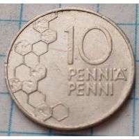 Финляндия 10 пенни, 1990     ( 2-2-10 )