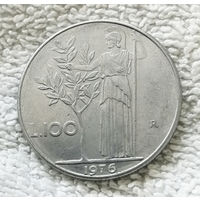 100 лир 1976 Италия #01