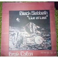 BLACK SABBATH - "Live At Last"