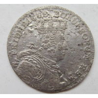 6 грош шостак 1757