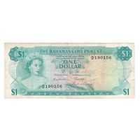 Багамские острова 1 доллар 1965 года. Тип Р 18b. Состояние VF