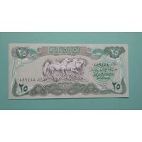 Банкнота 25  динаров  Ирак 1990 г.
