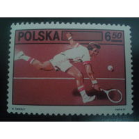 Польша 1981 теннис одиночка