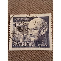 Швеция 1978. Нобелевский лауреат 1918 года Planck