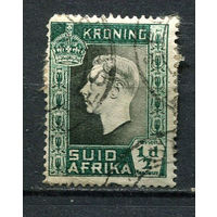 Южная Африка - 1937 - Коронация короля Георга VI 1/2Р - [Mi.110] - 1 марка. Гашеная.  (Лот 95FA)-T25P9