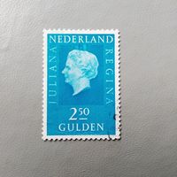 Марка Нидерланды 1969 год Королева