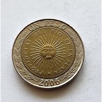 Аргентина 1 песо, 2006