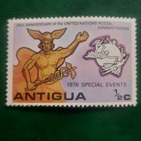 Антигуа 1976. 25 годовщина United National Postal Administration