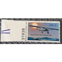 1977 - 50-летие Первого Трансатлантического полета Чарльза Линдберга - США