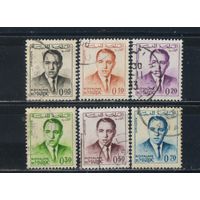 Марокко Кор 1962 Хассан II Стандарт #481,491-2,494,496,499