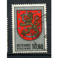 Финляндия - 1974 - Герб - [Mi. 744] - полная серия - 1 марка. Гашеная.  (Лот 171AT)