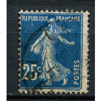 Франция - 1906 - Жница 25С - [Mi.119bx] - 1 марка. Гашеная.  (Лот 103CF)