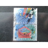 Нидерланды 1993 Почта, сцепка