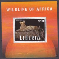 2013 Либерия 6221/B643 Кошки - Леопард 8,50 евро