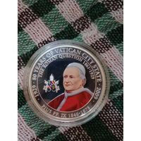 Палау 1 доллар 2009  80 лет Ватикану. Папа Пий 9