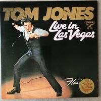 Tom Jones -Live in Las Vegas (Japan 1970 с плакатом)