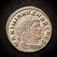 Фоллис 285-305 г. Римская Империя, Максимиан. Сохран!