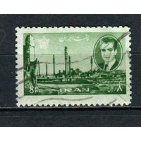 Иран - 1966/1969 - Шах Мохаммад Реза Пехлеви. Руины Персеполя 8R - [Mi.1291] - 1 марка. Гашеная.  (LOT At47)