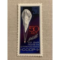 СССР 1983. 50 лет со дня полёта стратостата СССР-1