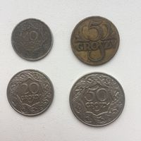 Набор грошей 1923 года. Польша