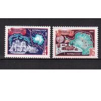 СССР-1970, (Заг. 3776-3777)  ** , 150-лет открытию Антарктиды