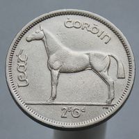 Ирландия 2 шиллинга  6 пенсов (1/2 кроны) 1964