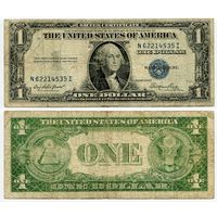 США. 1 доллар (образца 1935 года, 1935E, P416D2e)
