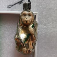 Елочная игрушка Обезьяна ,,Квартет" Редкая  Каталог с рубля