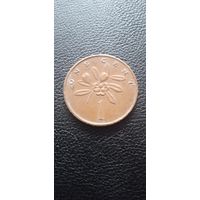 Ямайка 1 цент 1970 г.
