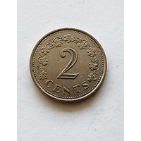 Мальта 2 цента, 1972