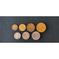 Погодовка монет ссср 1949 года 1+2+3+5+10+15+20 копеек