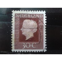 Нидерланды 1972 Королева Юлиана 30с